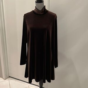 Ducci Brown Velveteen Dress